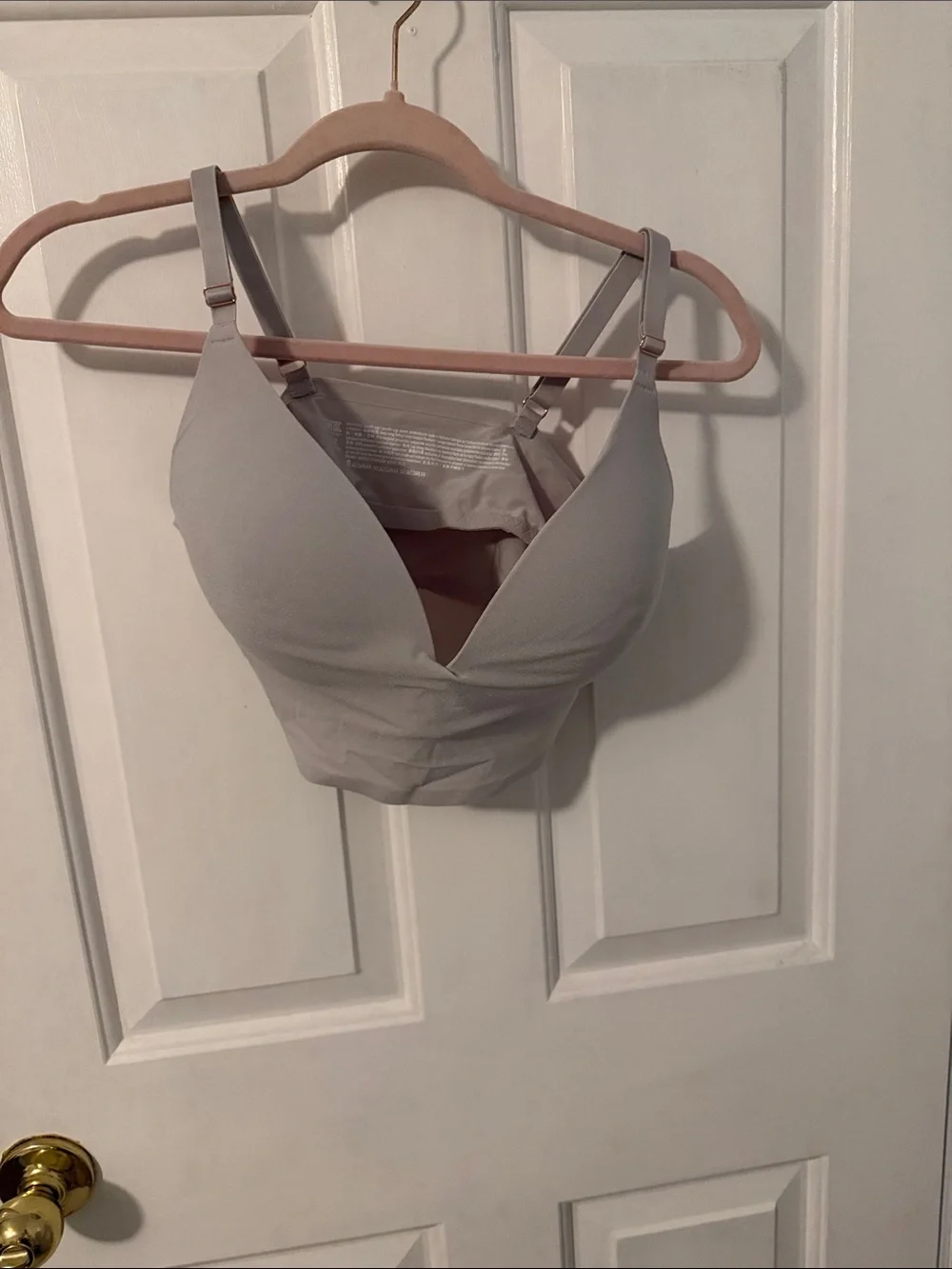 Victoria’s Secret Seamless Light Gray Bralette Tank - Comfortable Support